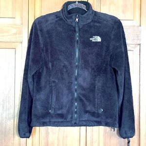NORTHFACE SHERPA ZIP UP~ADJUSTABLE WAIST~XS~ZIPPER POCKETS~BLACK